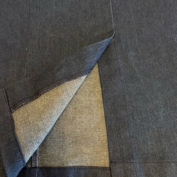 NWT Unique Vintage Denim Wiggle Skirt Horse embroidery Medium. Hard to Find - Picture 10 of 10